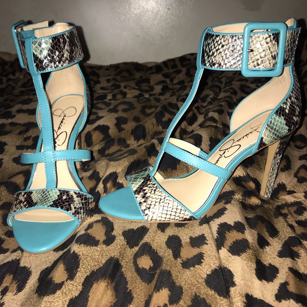 Jessica Simpson Ankle strap heels